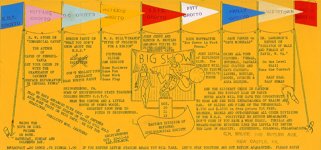 1953 Fall MAR Meet Flyer