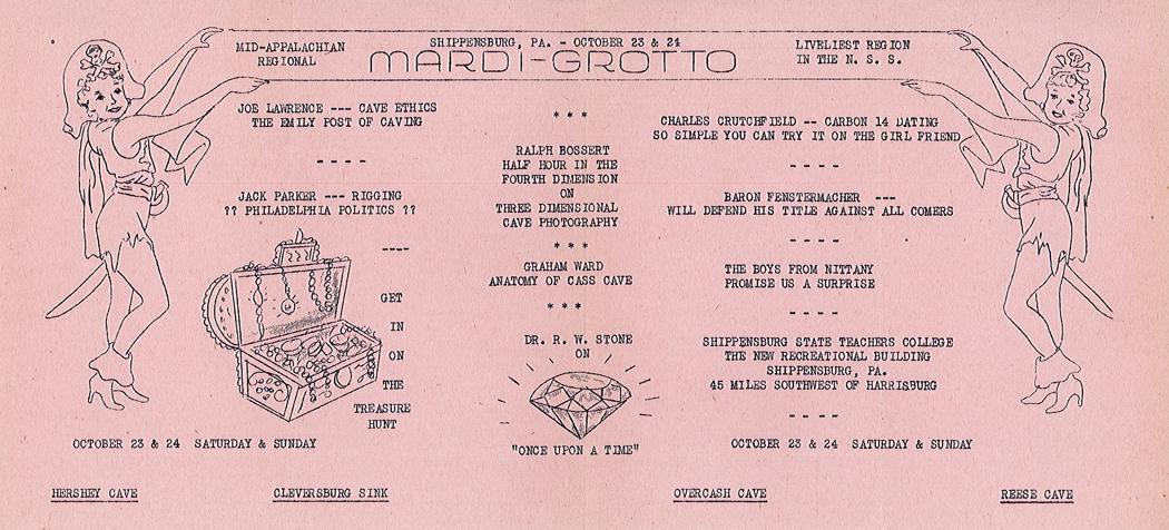 1954 Fall MAR Meet Flyer